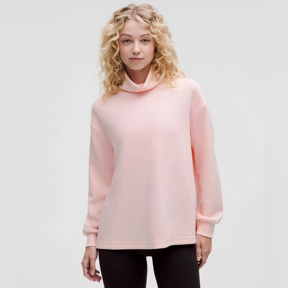 lululemon athletica Sweaters - NWOT Lululemon Softstreme Funnel neck Long Pullover
strawberry Milkshake large